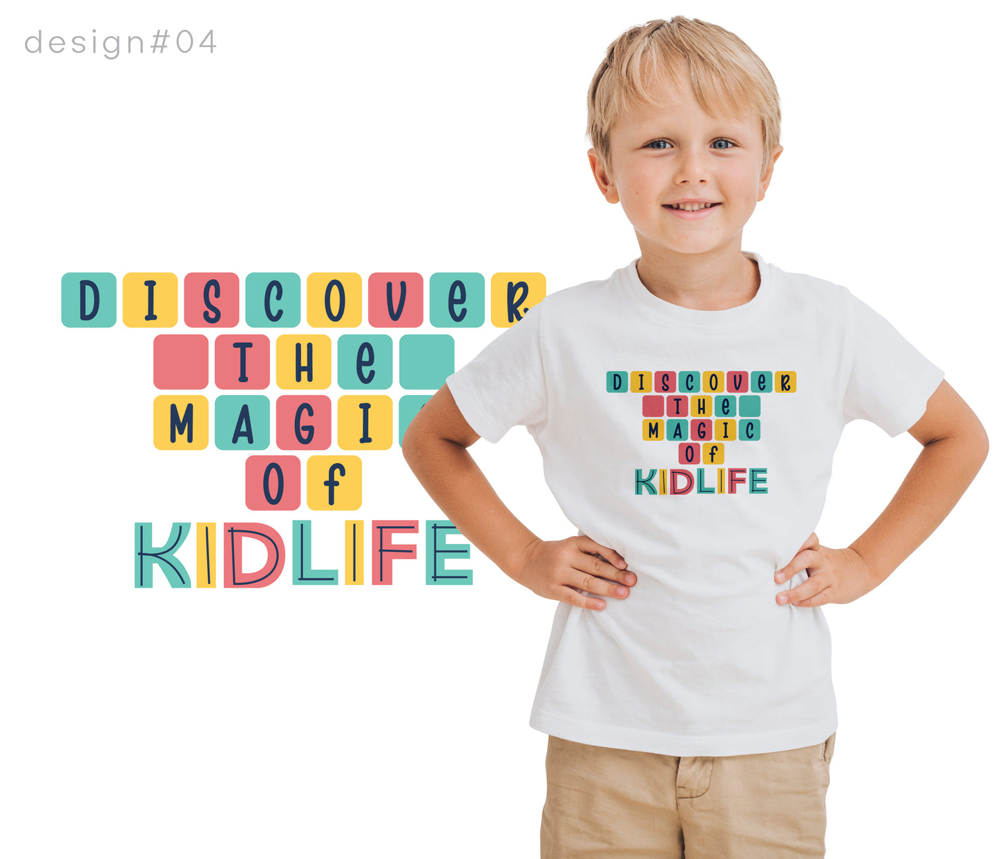 KIDLIFE DISCOVER THE MAGIC TSHIRT