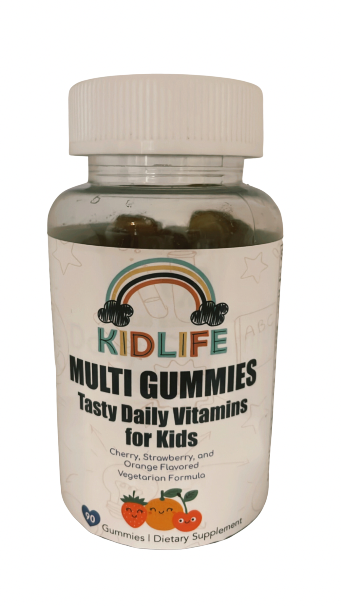 KIDLIFE BY KJ3 Essentials Daily Gummies- Vitamins for Kids 90 Count Vegan. Immune Support.- | KJ3 Essentials