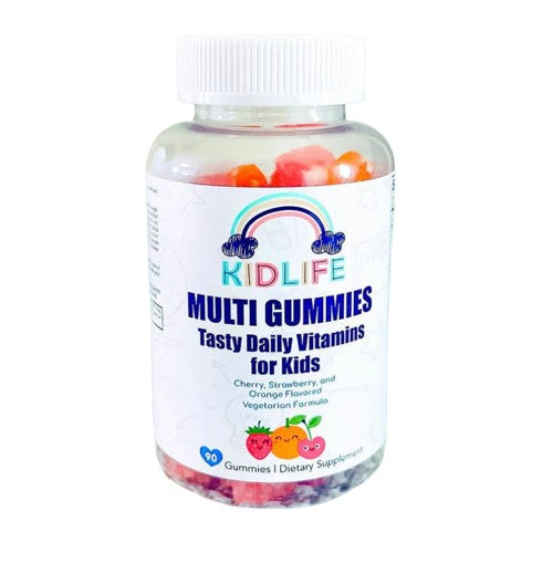 KIDLIFE BY KJ3 Essentials Daily Gummies- Vitamins for Kids 90 Count Vegan. Immune Support.- | KJ3 Essentials