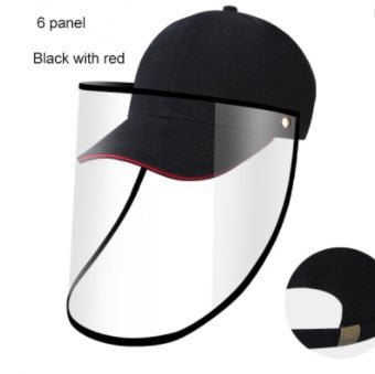 Baseball Cap Eye Facial Protective Detachable Adjustable Hat - KJ3 Essentials