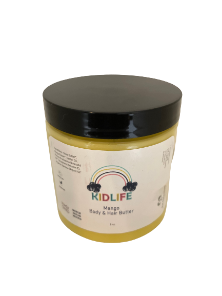 KIDLIFE-Mango Butter Body and Hair 8 oz